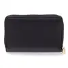 Image de Isotoner - Portefeuille Femme zippé Noir