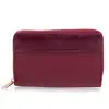 Image de Isotoner - Portefeuille Femme zippé Rouge
