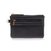 Image de Isotoner - Porte-monnaie Homme zippé Noir