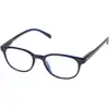 Image de Isotoner - Loupes de lecture mixtes ovales Marine