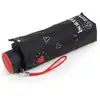 Image de Isotoner - Parapluie Mini Slim Coeur Rouge