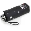 Image de Isotoner - Parapluie X-TRA SOLIDE 17,5 cm Pois Noir/Jaune