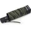 Image de Isotoner - Parapluie Mini Auto Zèbre Kaki