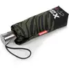 Image de Isotoner - Parapluie X-TRA SOLIDE 23 cm Zèbre Kaki