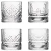 Image de Coffret 4 verres à whisky Dandy30 cl - La Rochere - Transparent / Cristal - Verre