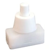 Image de Lots De 2 Contacteurs A Encastrer Tibelec, Plastique, Blanc