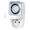 Image de Programmateur Journalier mécanique, IP44, 24 programmes, 3680W - Tibelec en occasion ou reconditionné