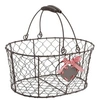 Image de Panier metal motif coeur pam2820