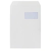 Image de Pochettes administratives 229 x 324 autocollantes avec fenêtre - Blanc -