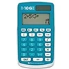 Image de Texas Instruments TI-106 II - Calculatrice de poche - 10 chiffres - panneau solaire, pile