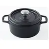 Image de Cocotte Ronde - O 20 Cm - Noir - Tous Feux Dont Induction