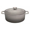 Image de Cocotte ronde 20 cm chasseur gris - - Gris - Fonte émaillée