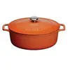Image de Cocotte en fonte ovale 29 cm chestnut PUC472999