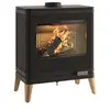 Image de Poêle à bois fonte 9kw noir p610449