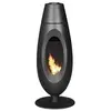 Image de Poêle à bois fonte 5kw anthracite p614904