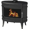 Image de Poêle à bois en fonte Mandor - Puissance optimale: 12 kW - Max: 18kW - Bûches 33 cm max - Fabriqué en France - Ecodesgn