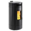 Image de Poêle à granulés de bois 8kw noir P941984