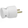 Image de - Fiche 2P+T - 16 A Sortie Droite - Blanc