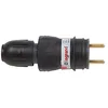 Image de LEGRAND Fiche mâle 2P+T 16A, caoutchouc noir, IP44, IK08, bornes auto en occasion ou reconditionné