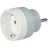 Image de Legrand - Adaptateur 2P+T 16A 230V - fiche standard germanique sur prise standard français, voyager, Gris/Blanc en occasion ou reconditionné