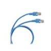 Image de LCS² - Cordon de raccordement - RJ-45 (M) pour RJ-45 (M) - 1 m - UTP - CAT 6 - moulé - bleu, RAL 5015