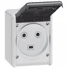 Image de LEGRAND - Prise Etanche de Puissance 32A avec Terre Plexo - Prise 2P+T IP44 - 2 Alvéoles - Pose en Saillie - Gris en occasion ou reconditionné