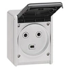 Image de Prise étanche 2P + T PLEXO complet en saillie 32 A IP 44 - - 055872