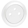 Image de Enjoliveur CELIANE pour prise de courant 2P+T de surface Blanc - - 068111