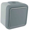 Image de Legrand LEG69901 Interrupteur ou va et vient apparent complet Gris Plexo