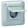 Image de Prise encastrée avec volet Green'up Access pour véhicule électrique - IP55 IK10 - Modes 1 ou 2 en occasion ou reconditionné