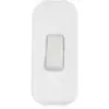 Image de Interrupteur A Bascule Bi-Polaire Blanc Touche Luminescent