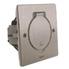 Image de Celiane LEG92110 Kit simple prise de sol Inox IP44