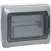 Image de Tableau électrique de garage haute intégrité non équipé d'extérieur Legrand Plexo, résistant aux intempéries, 12 modules, IP65