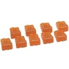 Image de Legrand - Borne de connexion Nylbloc Auto pour fils rigides - 9 Bornes Oranges pour 3 fils