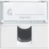 Image de Prise RJ45 CAT6 1 poste Mosaic blanc Legrand