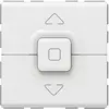 Image de Interrupteur volet rouland 1 poste blanc Legrand Mosaic