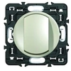 Image de - Bouton poussoir 6A + support Céliane - titanium
