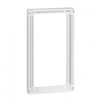 Image de Rehausse pour coffret DRIVIA - 18 modules - 4 rangées - Blanc RAL9003