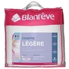Image de Couette légère en microfibre 240 x 260 cm - Blanc