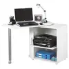 Image de Bureau Informatique Blanc et Table Pivotante - Blanc - L 105 x l 55 x H 74.7 cm