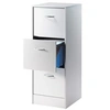 Image de Classeur 3 Tiroirs Pour 75 Dossiers Suspendus 41,4 x 108,4 x 44 cm - Aluminium - L 41.4 x l 44 x H 108.4 cm