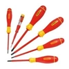 Image de Tournevis isoles 1000 v électricien + Philips + testeur - jeu de 6pieces FATMAX - 0-65-441