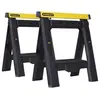 Image de Lot de 2 pièces de tréteaux pliables télescopiques - - STST1-70559