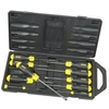 Image de Coffret De 10 Tournevis Pozidriv Pour Ecrous A Fente Manche Rembourré (Import Grande Bretagne)