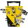 Image de STANLEY 4-91-444 Clé mixte à cliquet à tête indexable - forgées en acier chromé - anti-corrosion - tête polygonale - 12 pans inclinés - angle de reprise 5° - normées - Jeu de 6 pièces en occasion ou reconditionné