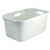 Image de Panier à linge Style 40 litres blanc vintage