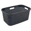 Image de CURVER 188958 PANIER A LINGE ASPECT ROTIN POLYPROPYLENE 45 L
