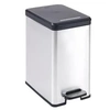 Image de CURVER Poubelle a pédale 25L Slim aspect métal