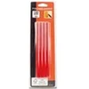 Image de Crayon de marquage charpentier - Lot de 4 - Mine 2B 180 mm Rouge