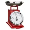 Image de 7915011 balance mécanique acier inoxydable rouge 23 x 19,5 x 22 cm